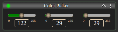 Default ColorPicker screenshot